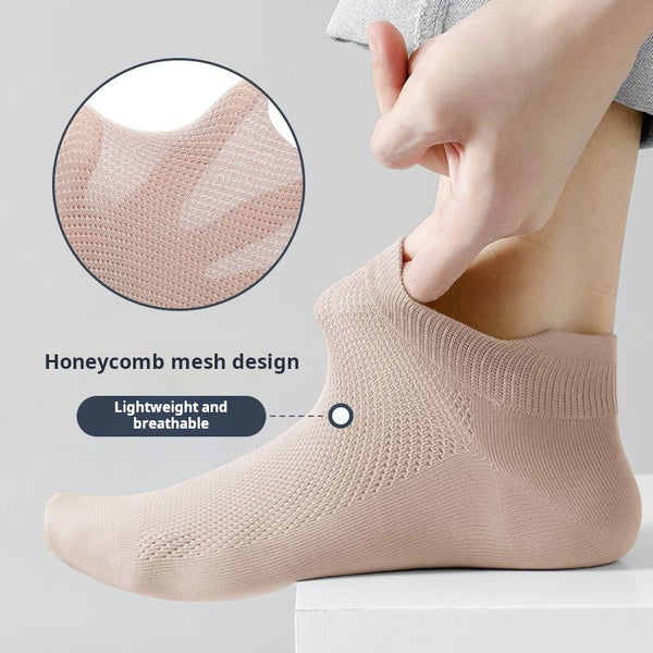 Nex Mira AirFlow Socks: Odor-Resistant Mesh Socks – Breathable Sweat-Absorbing Sports Socks